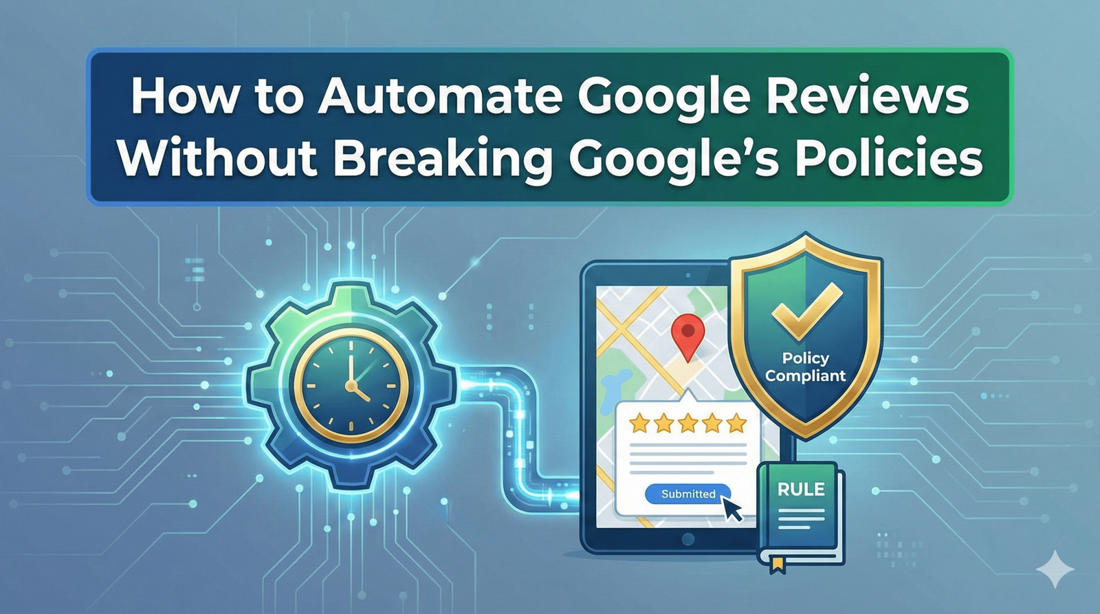 how to automate Google Reviews without violating policies